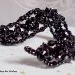 Bracciale Notte Stellata con sfaccettature e cristalli Swarovski